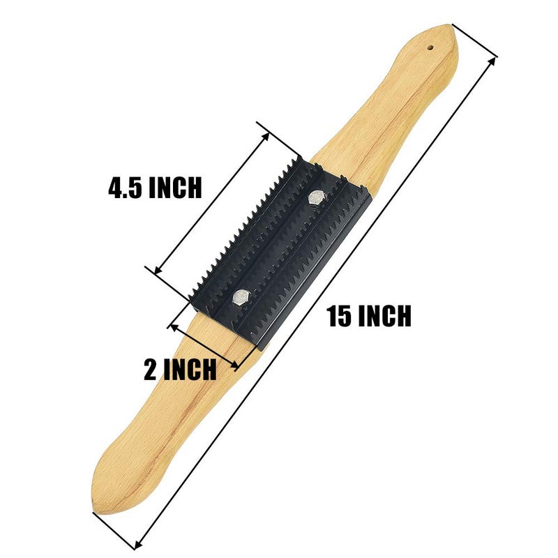 LIAULIADLL Buffing Rake for Removing Residual Compounds and Metal from Buffing Polishing Wheels,1 PACK - Image 2
